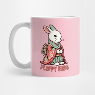 Cute rabbit wit kimono Mug